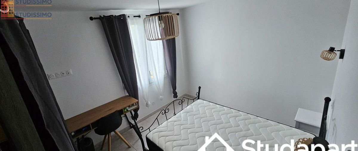Studio meublé 12m² Bompas - Meublé, DPE A - Photo 1