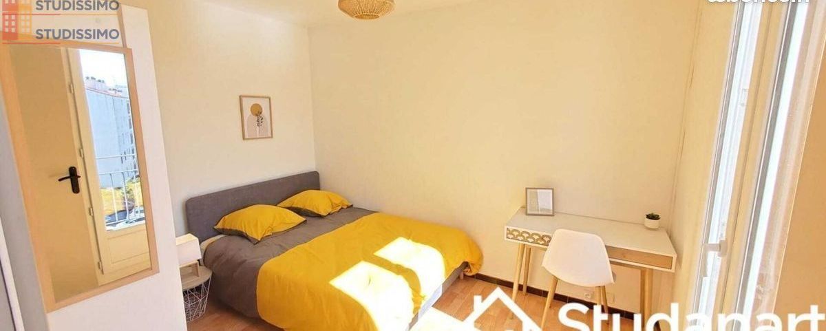 Studio meublé 11m² Perpignan 66100 - Calme, étage élevé - Photo 3