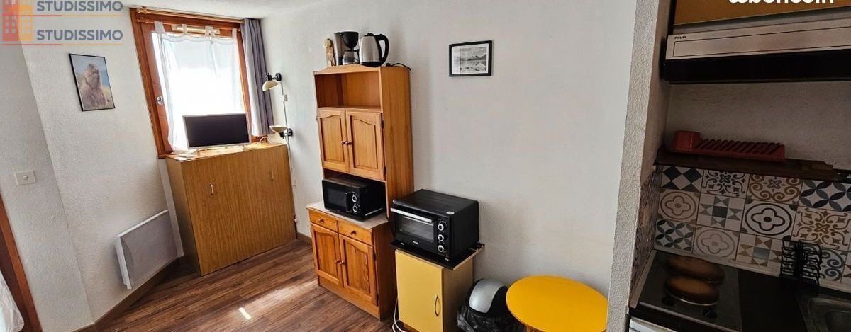 Studio meublé 23m² Font-Romeu-Odeillo-Via - Balcon, exposé sud - Photo 1