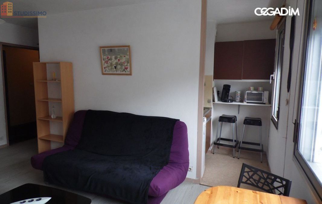 Studio meublé 25m² Clermont-Ferrand 63000 - Meublé, DPE D - Photo 4