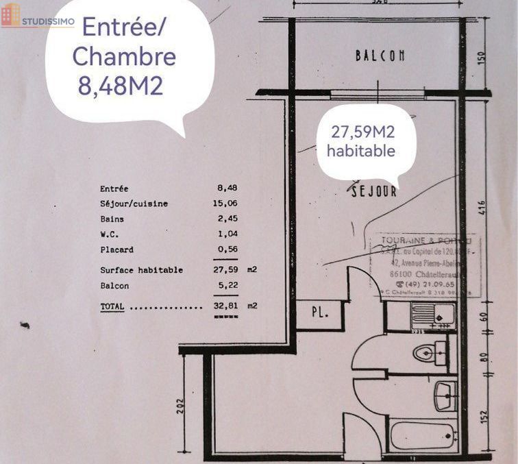 Studio 28m² Saint-Georges-de-Didonne - Bord de mer, balcon terrasse - Photo 1