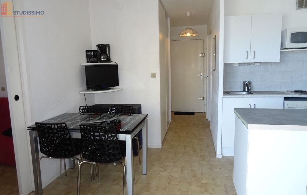 Studio meublé 25m² Canet-en-Roussillon - Meublé, DPE D - Photo 12