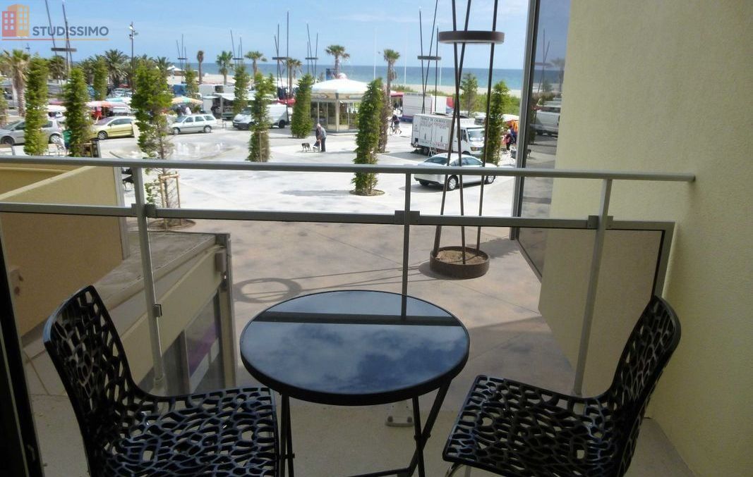Studio meublé 25m² Canet-en-Roussillon - Meublé, DPE D - Photo 1