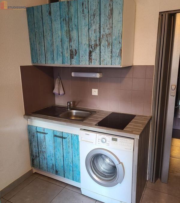 Studio meublé 17m² Canet-en-Roussillon - Idéal étudiant, lumineux - Photo 5