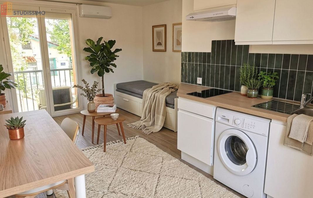 Studio meublé 22m² Perpignan - Rénové, climatisé - Photo 4