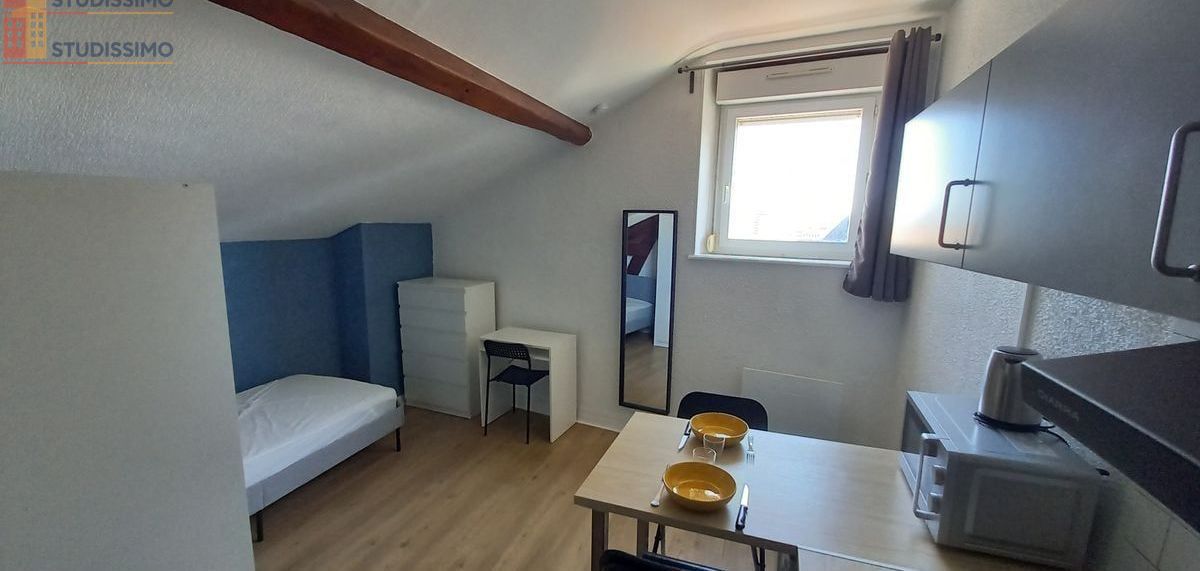 Studio meublé 17m² Clermont-Ferrand - Calme, dernier étage - Photo 2