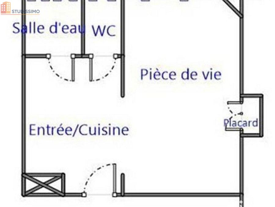 Studio 27m² Bourges - Lumineux, calme - Photo 1