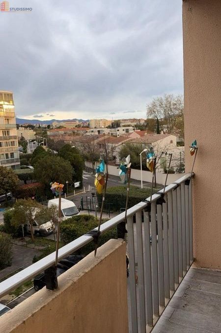 Studio meublé 18m² Perpignan - Balcon, parking - Photo 1