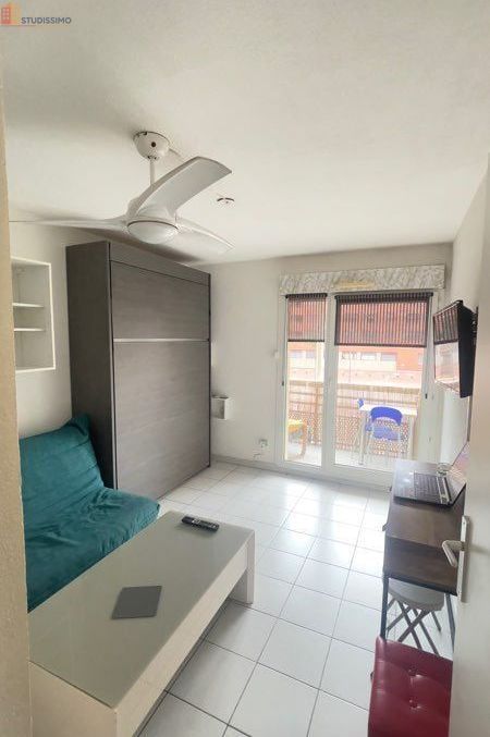 Studio meublé 18m² Perpignan - Balcon, lumineux - Photo 5