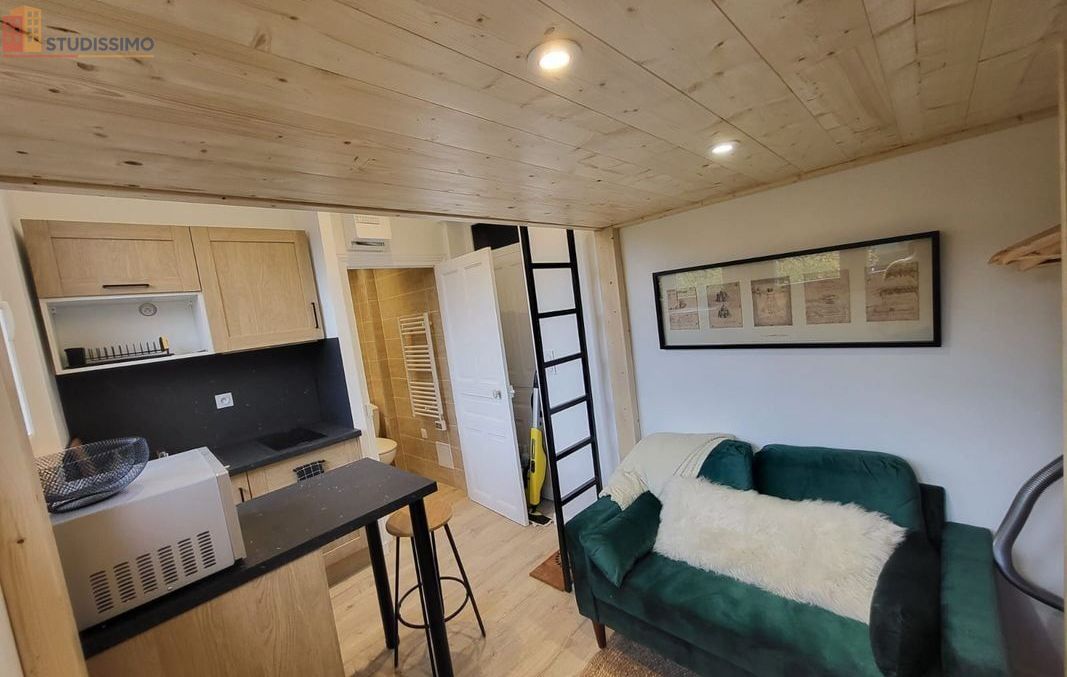 Studio meublé 12m² Clermont-Ferrand - Refait à neuf, mezzanine - Photo 1