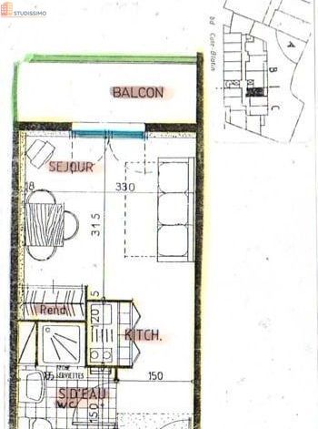 Studio 19m² Clermont-Ferrand 63000 - Photo 1