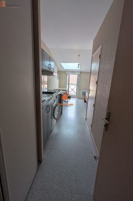 Studio meublé 18m² Clermont-Ferrand 63100 - Meublé, dernier étage - Photo 3