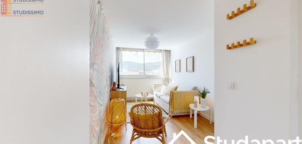 Studio meublé 11m² Clermont-Ferrand 63100 - Lumineux, 5e étage - Photo 3