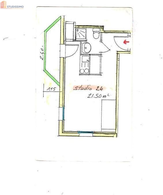 Studio 20m² Clermont-Ferrand 63000 - Photo 1
