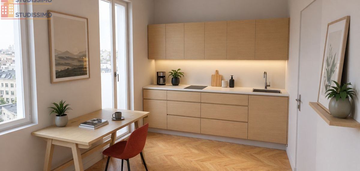 Studio 20m² Périgueux - Balcon, à rénover - Photo 2