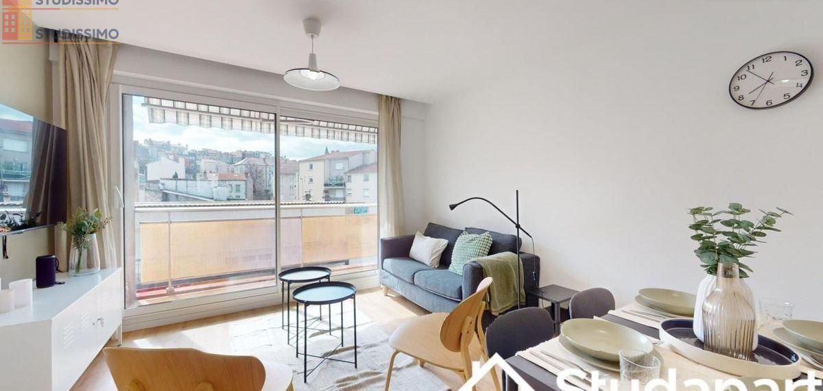Studio 9m² Clermont-Ferrand 63000 - Meublé, DPE A - Photo 1