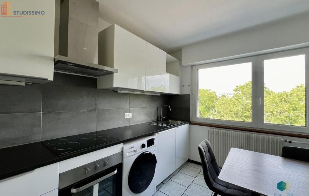Studio meublé 12m² Strasbourg 67100 - Meublé, DPE C - Photo 5