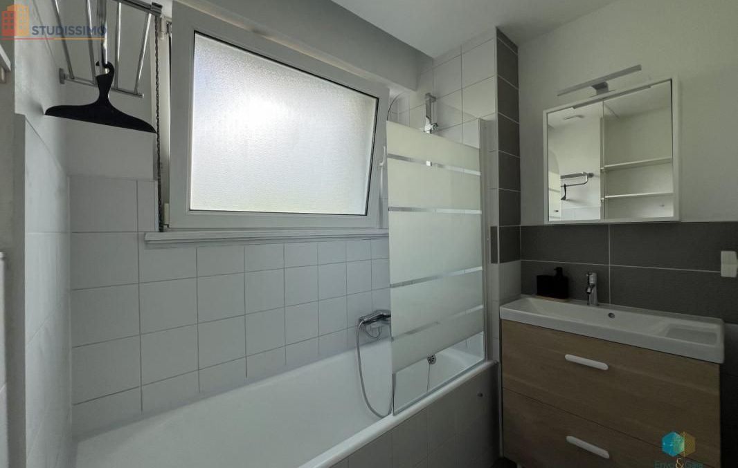 Studio meublé 12m² Strasbourg 67100 - Meublé, DPE C - Photo 4