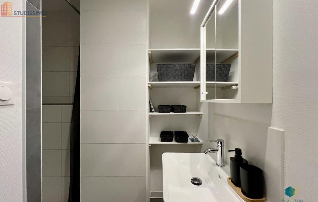 Studio meublé 12m² Strasbourg 67100 - Meublé, DPE C - Photo 1
