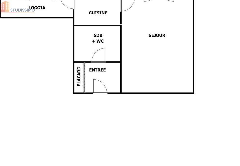 Studio 26m² Strasbourg 67100 - Étage élevé, DPE C - Photo 1