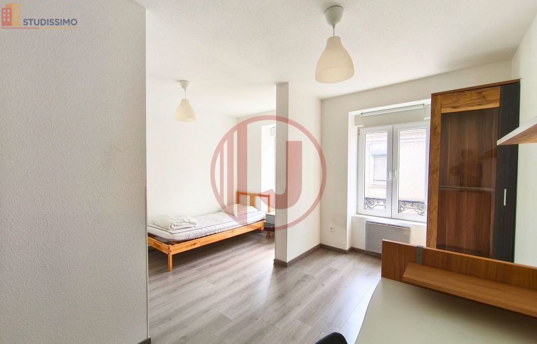 Studio meublé 32m² Mulhouse 68100 - Meublé, DPE D - Photo 1