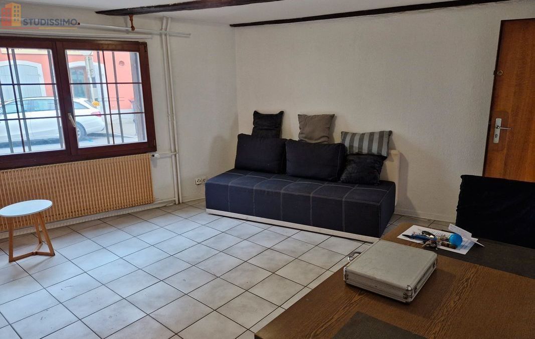 Studio 20m² Huningue - Meublé, DPE C - Photo 1