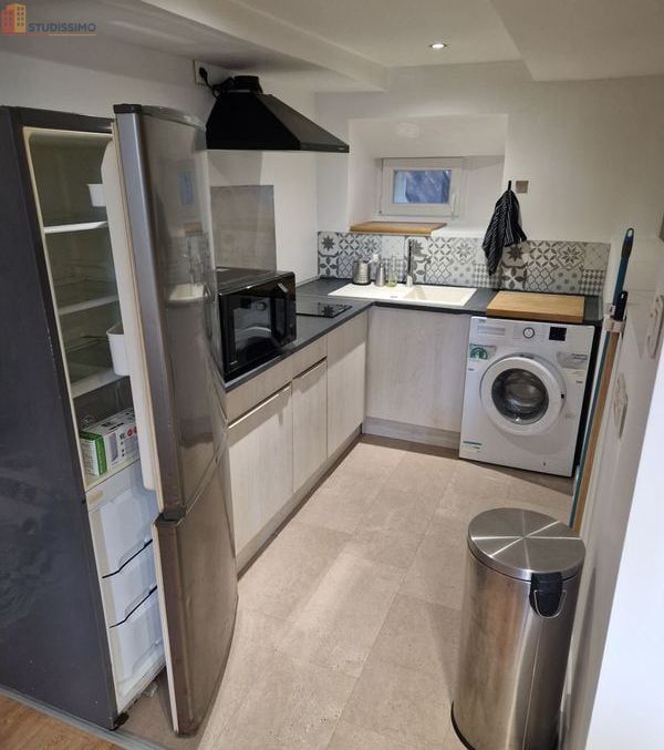 Studio meublé 32m² Mulhouse Dornach - Meublé, DPE D - Photo 2