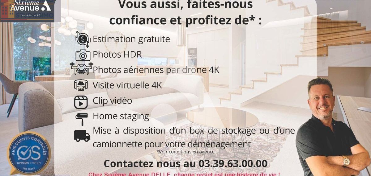 Studio 40m² Audincourt - calme, lumineux - Photo 1