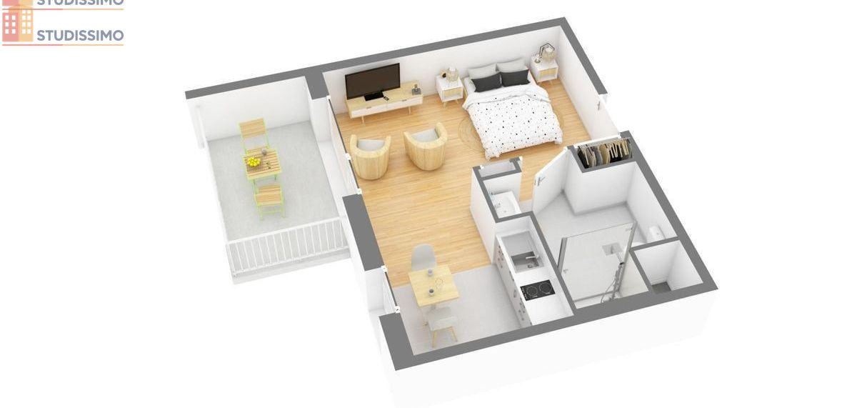 Studio 29m² Haguenau - 2e étage - Photo 1