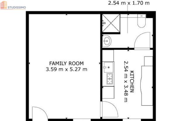 Studio 32m² Thann centre-ville - Lumineux, 1er étage - Photo 2