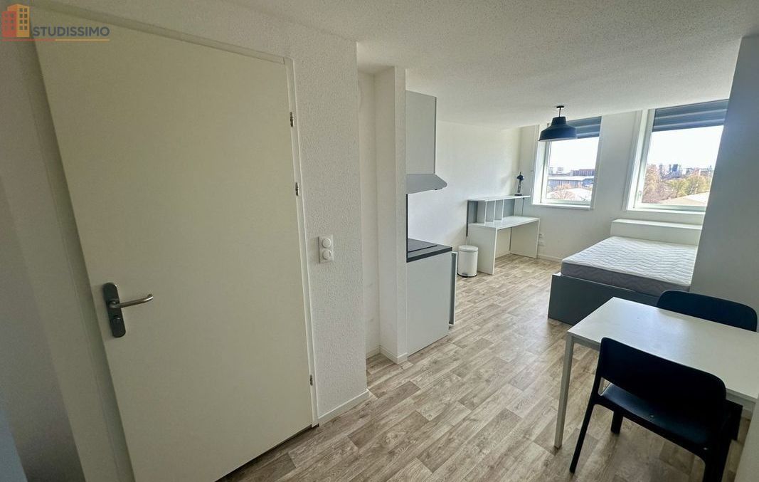 Studio meublé 22m² Strasbourg centre - Lumineux, étage élevé - Photo 5