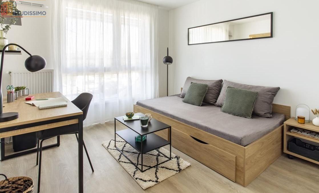 Studio meublé 24m² Mulhouse 68100 - Meublé, DPE C - Photo 7