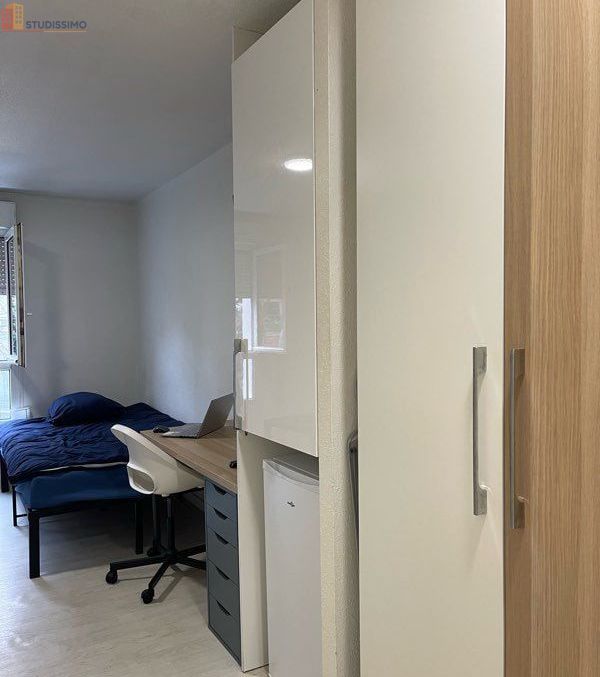 Studio meublé 22m² Mulhouse 68100 - Chauffage et eau chaude inclus - Photo 2