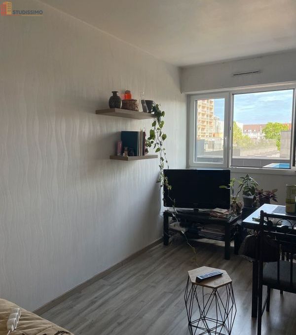 Studio meublé 31m² Mulhouse 68100 - Centre, proche Porte Jeune - Photo 2