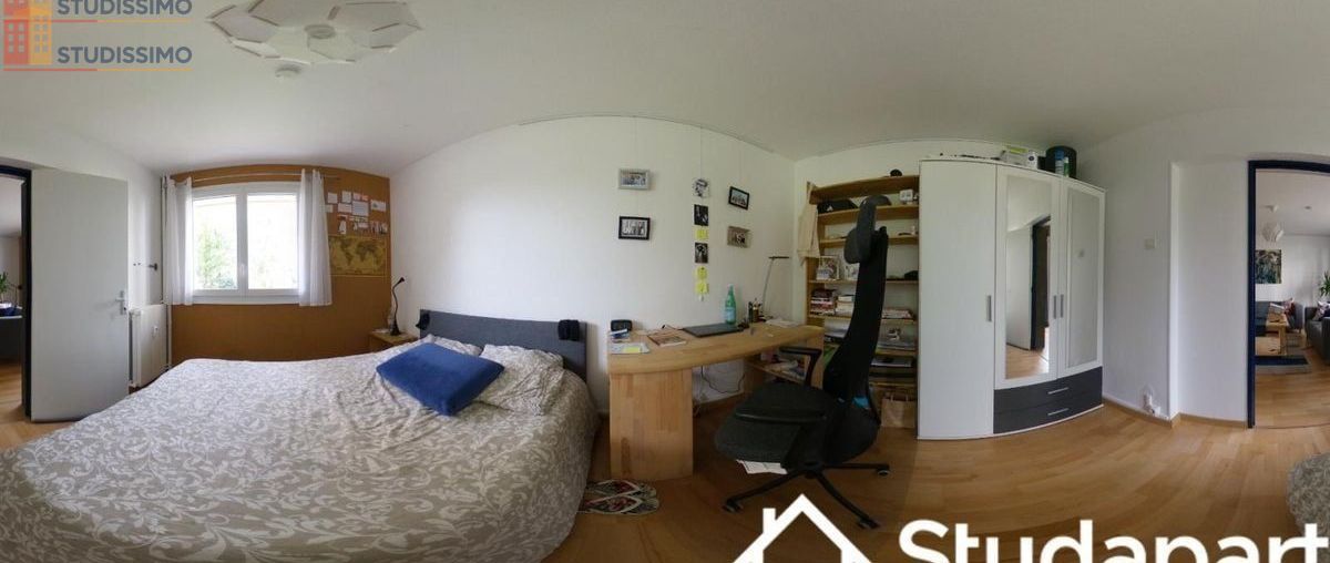 Studio meublé 12m² Strasbourg centre - Calme, lumineux - Photo 2