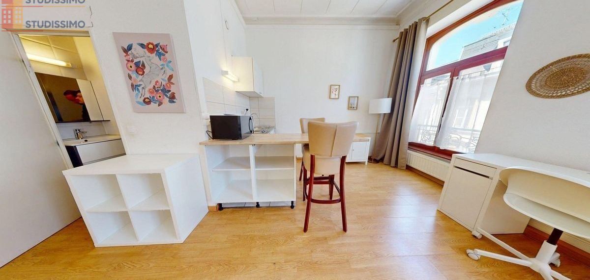 Studio 26m² Mulhouse 68100 - Meublé, lumineux - Photo 9