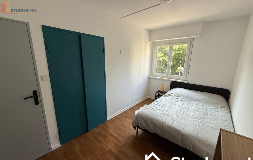Studio meublé 13m² Mulhouse 68100 - Bon DPE, lumineux - Photo 1