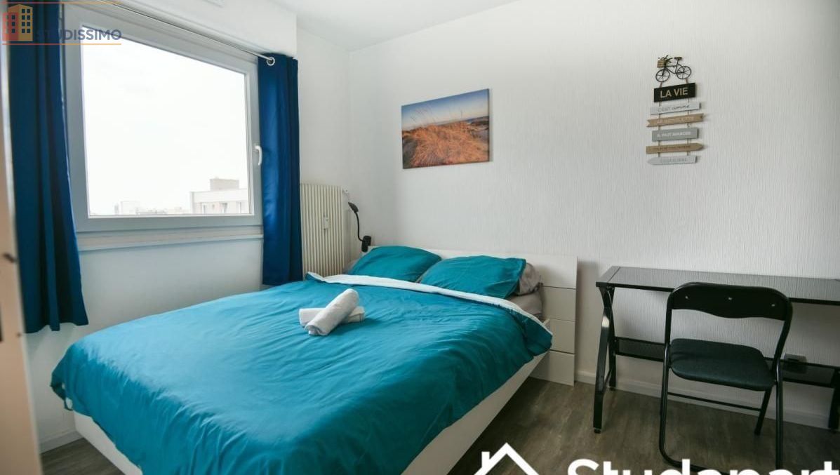 Studio meublé 12m² Colmar 68000 - Étage élevé, lumineux - Photo 4