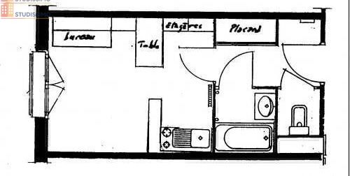 Studio 19m² Besançon 25000 - Lumineux, proche centre-ville - Photo 1