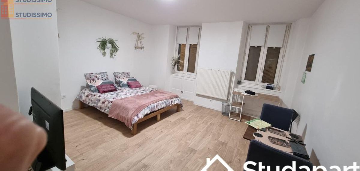 Studio meublé 11m² Mulhouse 68100 - Meublé, 1er étage - Photo 1