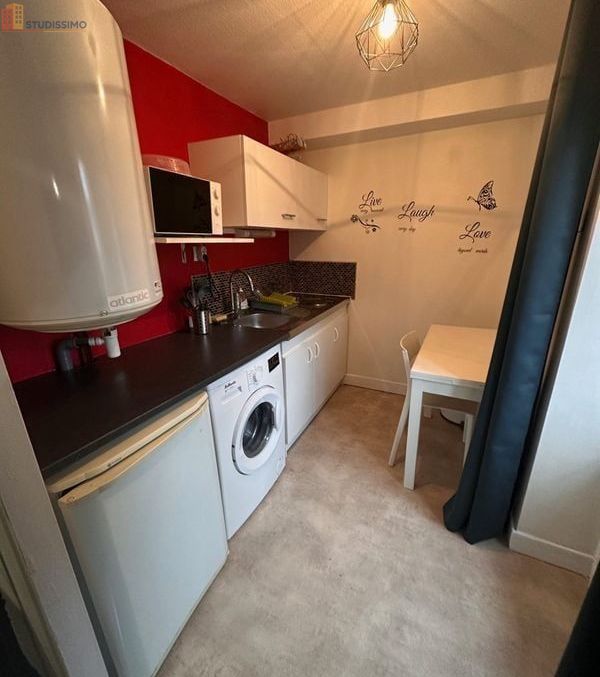 Studio meublé 20m² Clermont-Ferrand 63000 - Meublé, DPE C - Photo 2
