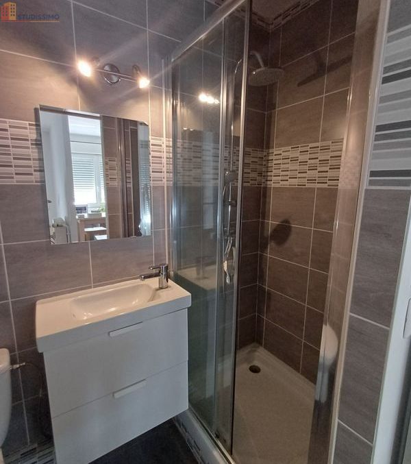 Studio meublé 26m² Clermont-Ferrand 63100 - Meublé, dernier étage - Photo 1