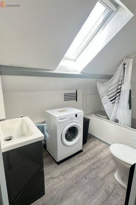Studio meublé 22m² Mulhouse Franklin - Rénové, coin nuit - Photo 1