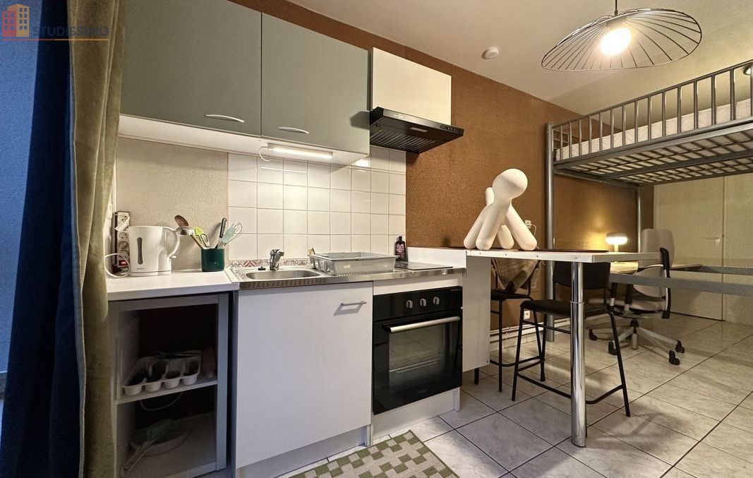 Studio meublé 18m² Beaumont 63110 - Meublé, DPE D - Photo 1