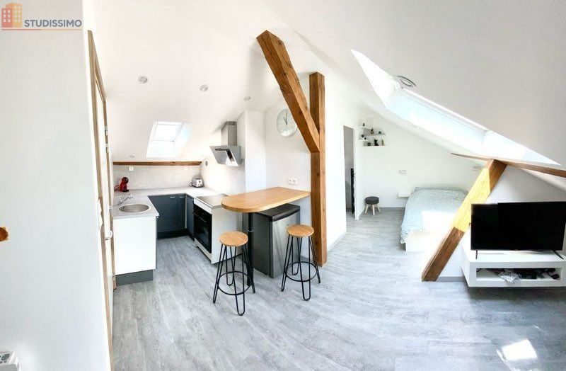 Studio meublé 20m² Mulhouse 68100 - Meublé, dernier étage - Photo 5