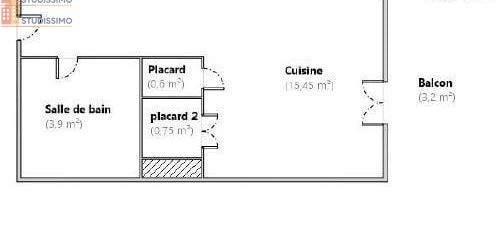 Studio 20m² Romans-sur-Isère - Lumineux, proche centre - Photo 1