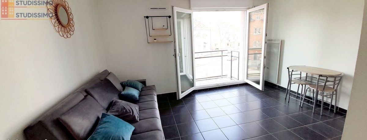 Studio meublé 24m² Colmar - Balcon, lumineux - Photo 2