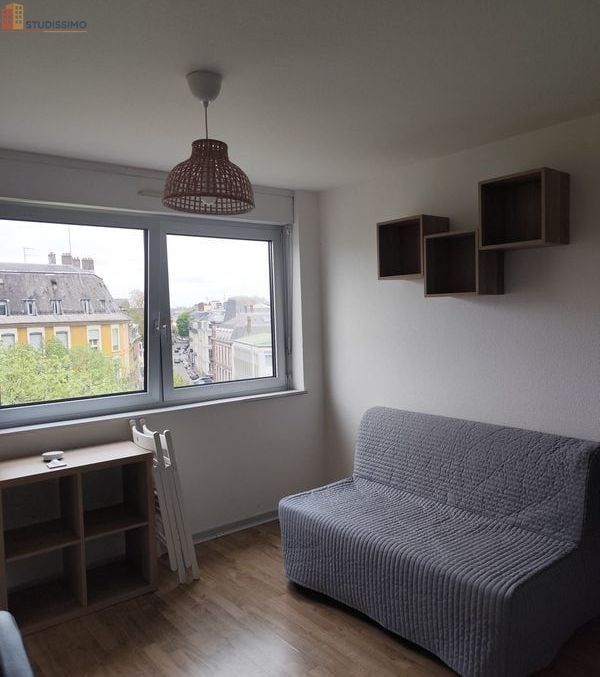 Studio meublé 19m² Mulhouse 68100 - Lumineux, proche gare - Photo 2