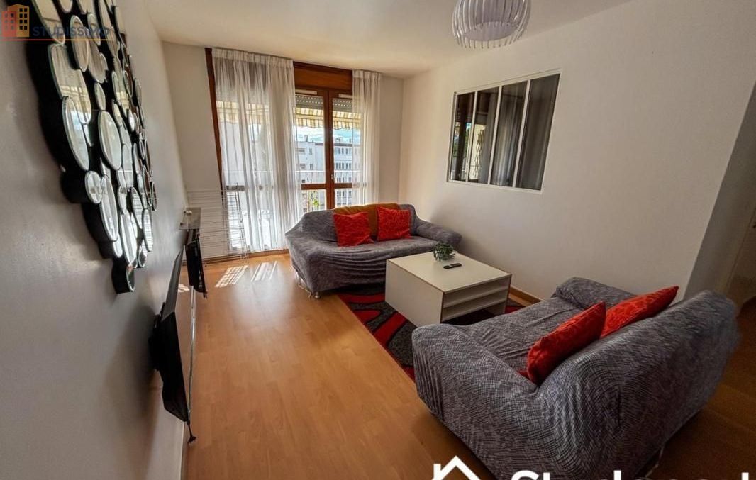 Studio meublé 12m² Strasbourg 67100 - Lumineux, DPE A - Photo 3