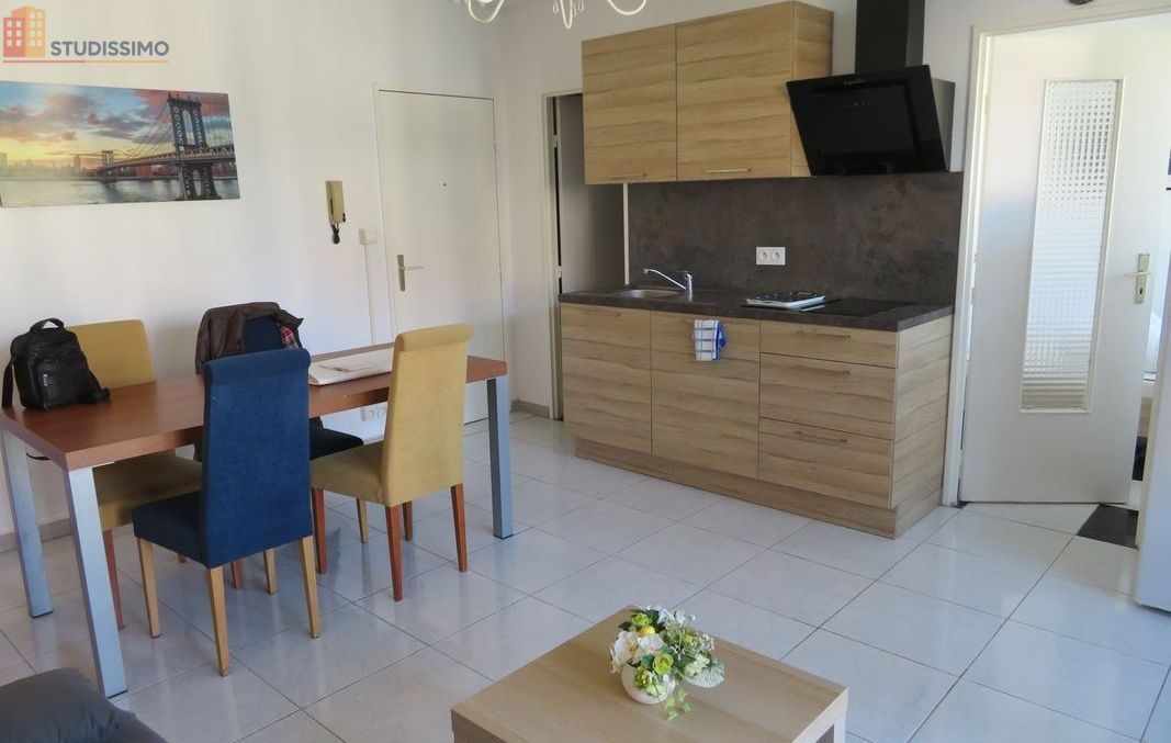 Studio 32m² Mulhouse 68100 - Meublé, balcon - Photo 2